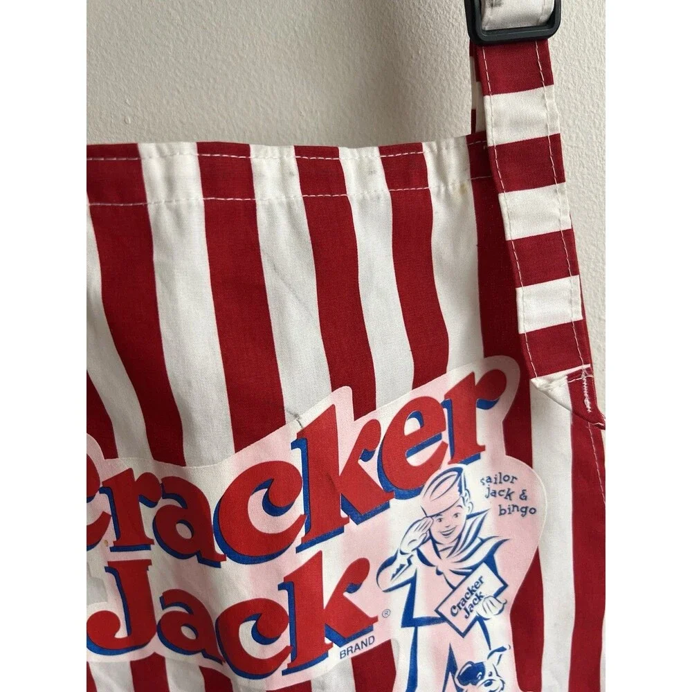 Vintage Cracker Jack S&H Uniform Apron Kitschy Memorabilia Made In USA Retro